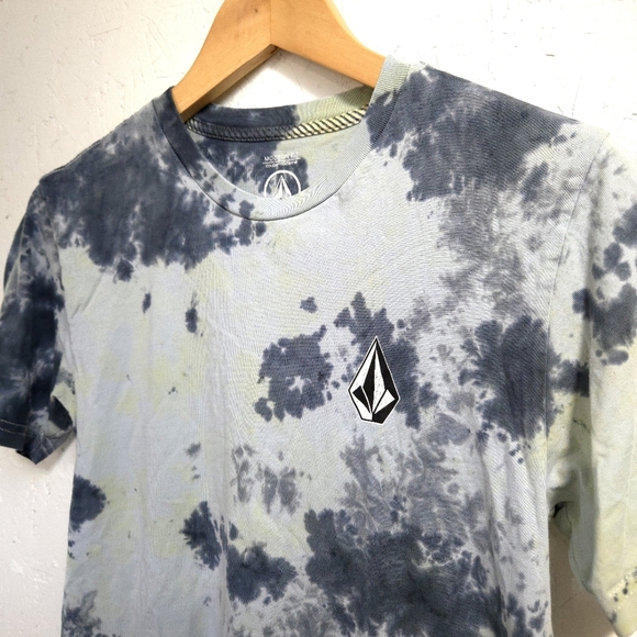 Volcom | Womens Tie-Dye T-Shirt - Blue - Picture 2 of 7
